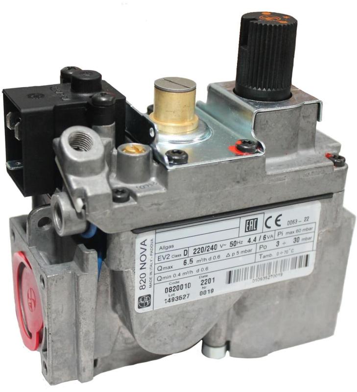 Клапан Sit 820 Nova - многофункциональное устройство для контроля за подачей газа